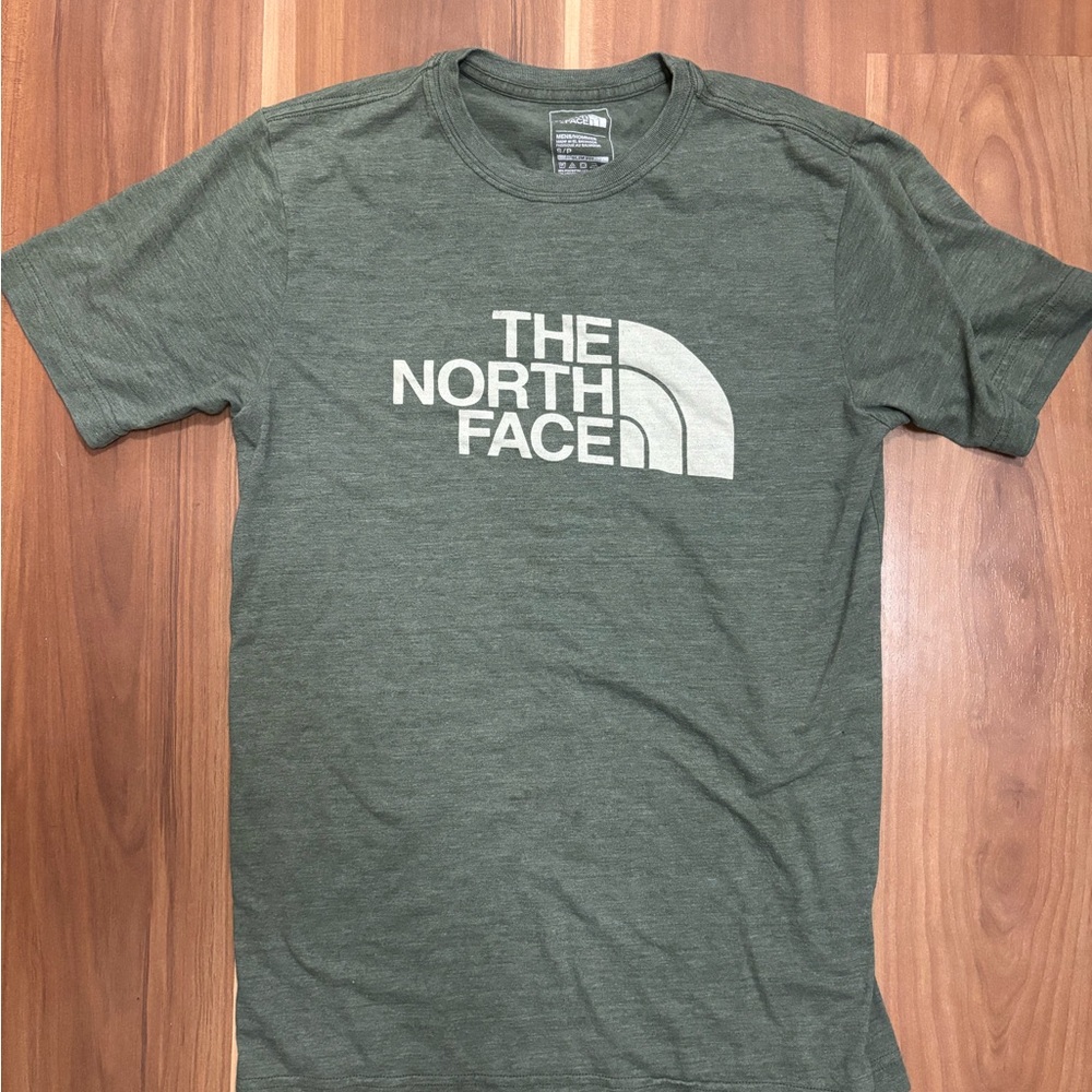 The North Face Men's Olive Short Sleeve Tee